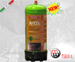 botellas desechables maxxiline co2 soldadura