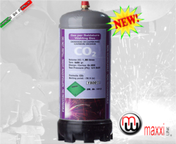 botellas desechables maxxiline co2 soldadura